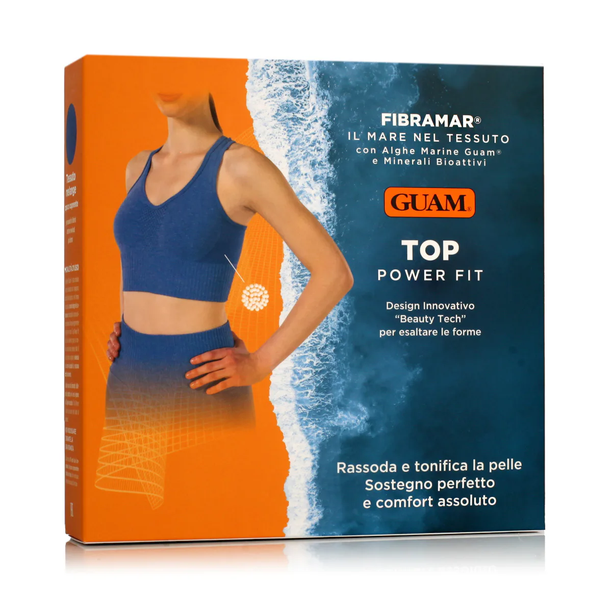 GUAM Top Power Fit (Blue) rozmiar L/XL
