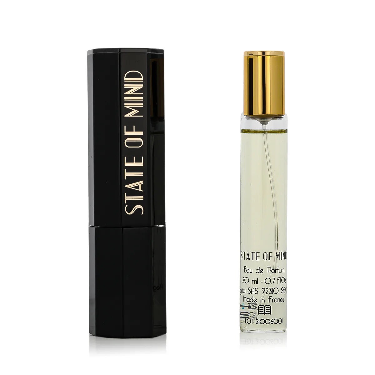 State of Mind Secret of Success zestaw Woda perfumowana 2 x 20 ml + Flakon z możliwością napełnieni