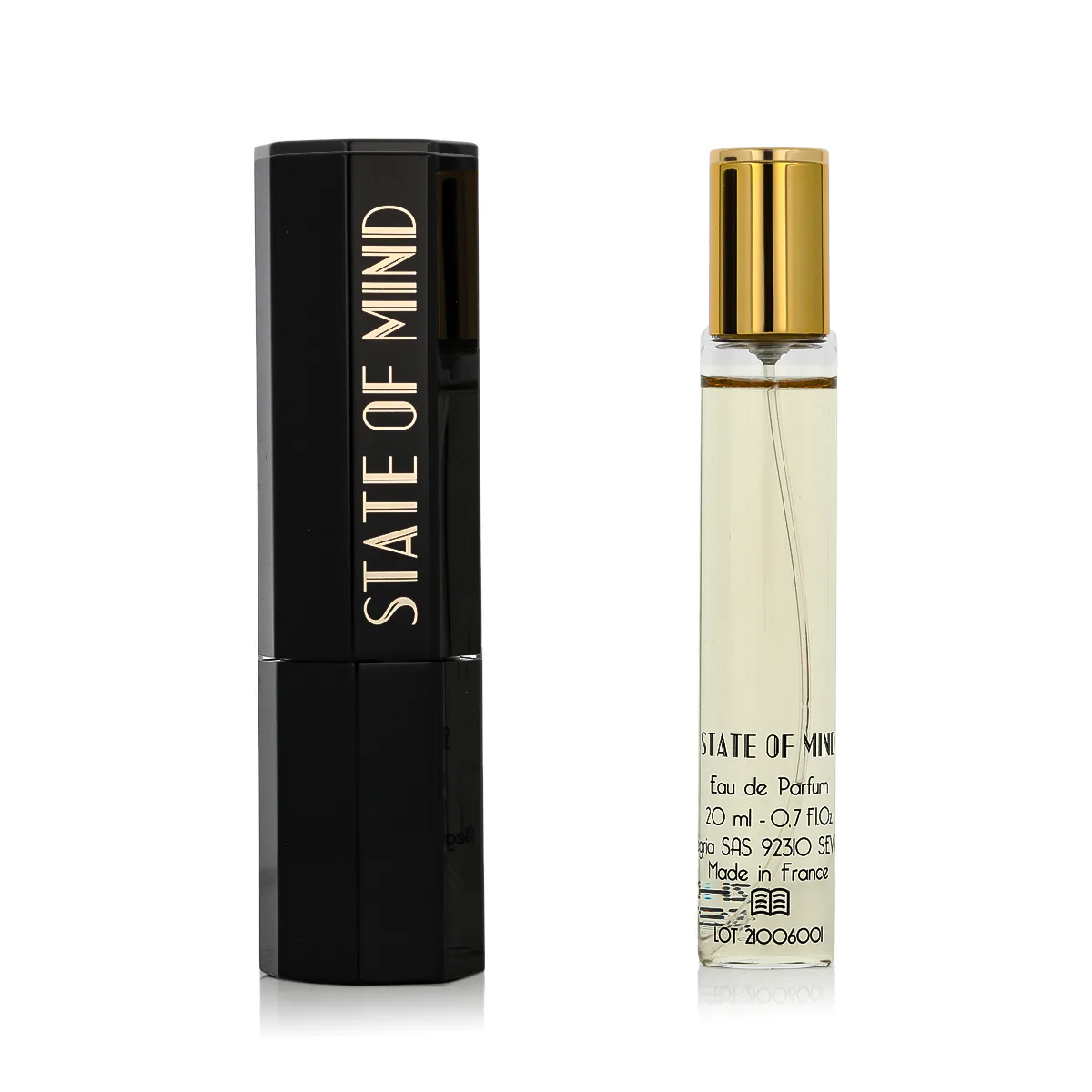 State of Mind Natural Elegance zestaw Woda perfumowana 2 x 20 ml + Flakon z możliwością napełnienia