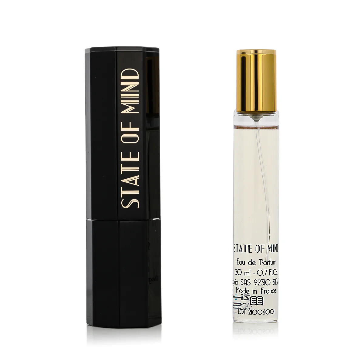State of Mind Creative Inspiration zestaw Woda perfumowana 2 x 20 ml + Flakon z możliwością napełni