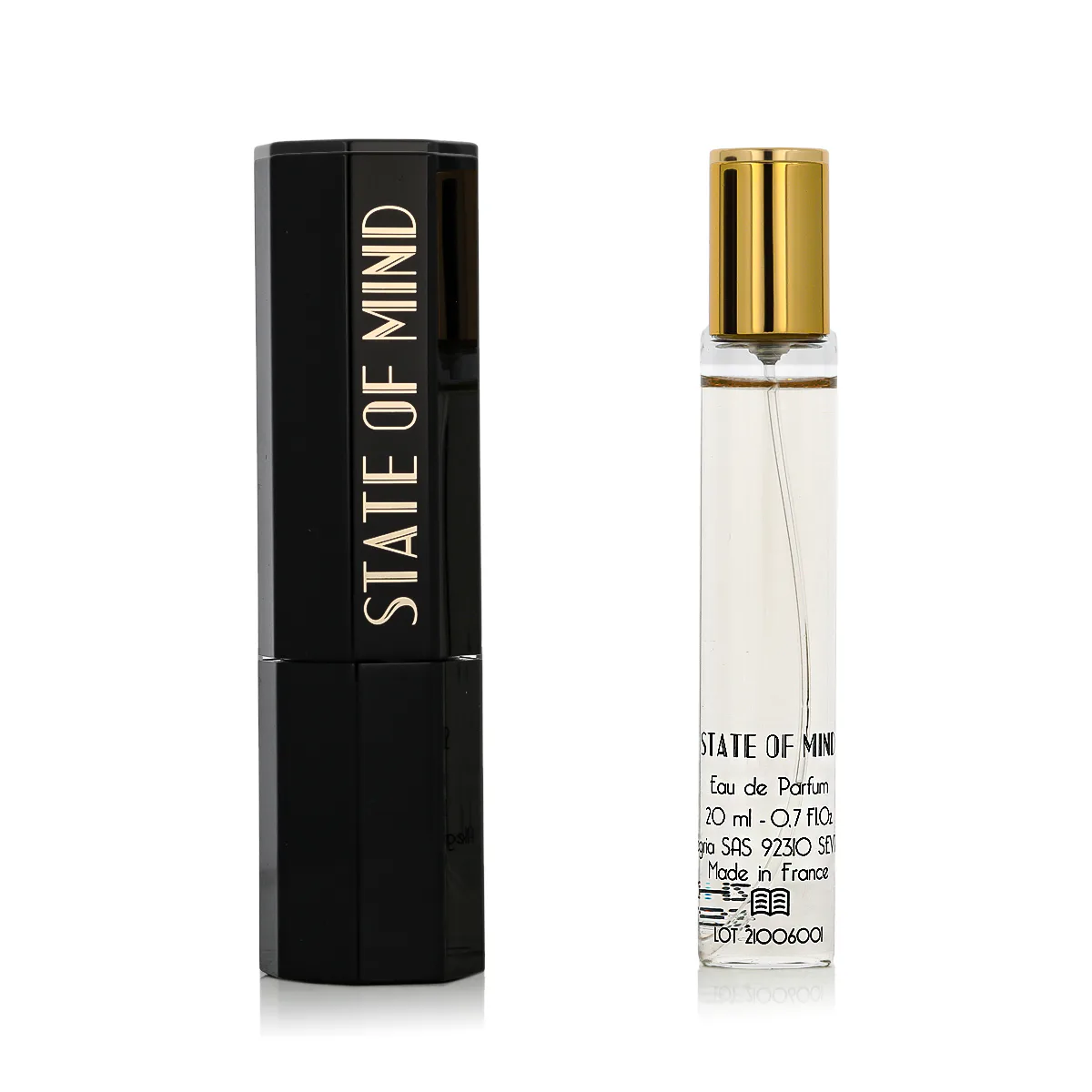 State of Mind L'Ame Slave zestaw Woda perfumowana 2 x 20 ml + Flakon z możliwością napełnienia