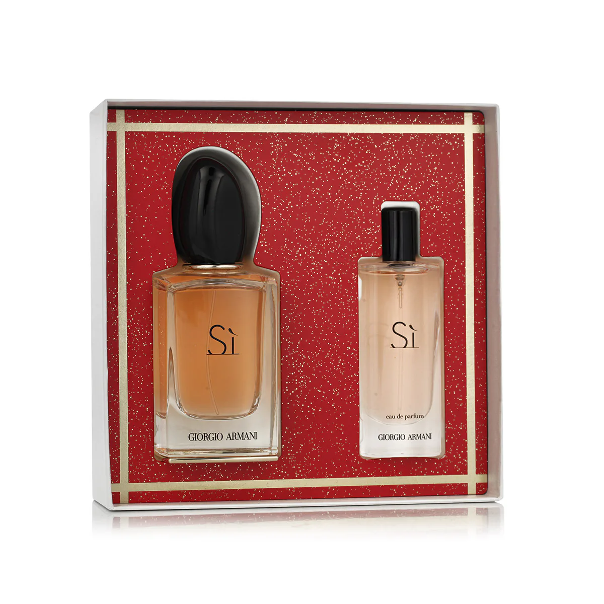Giorgio Armani Sì zestaw Woda perfumowana 50 ml + Woda perfumowana 15 ml