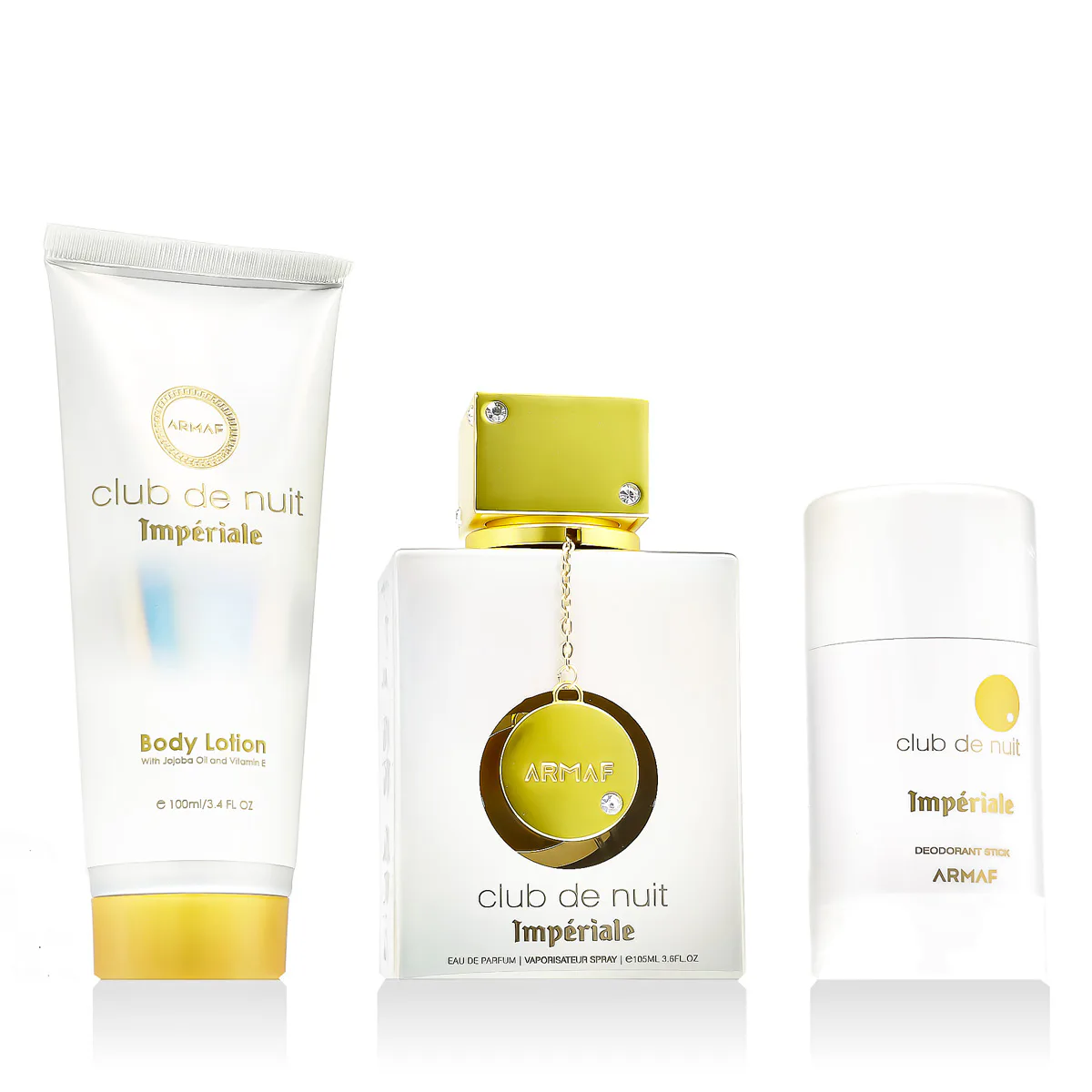 Armaf Club de Nuit Impériale zestaw Woda perfumowana 105 ml + Dezodorant 75 g + Mleczko d