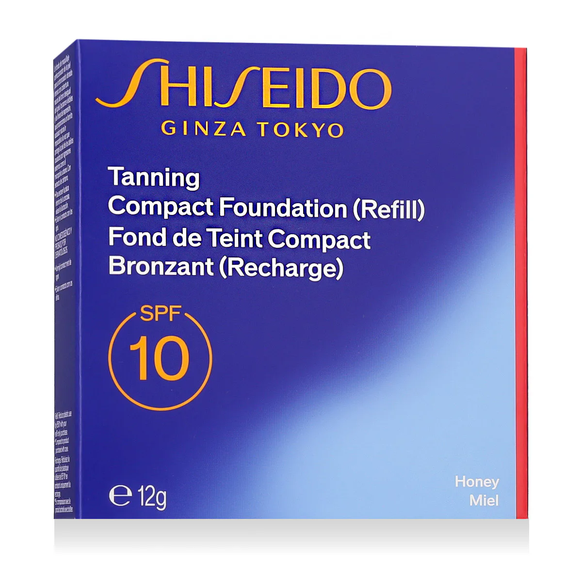 Shiseido Tanning Compact Foundation SPF 10 Refill (Honey) 12 g
