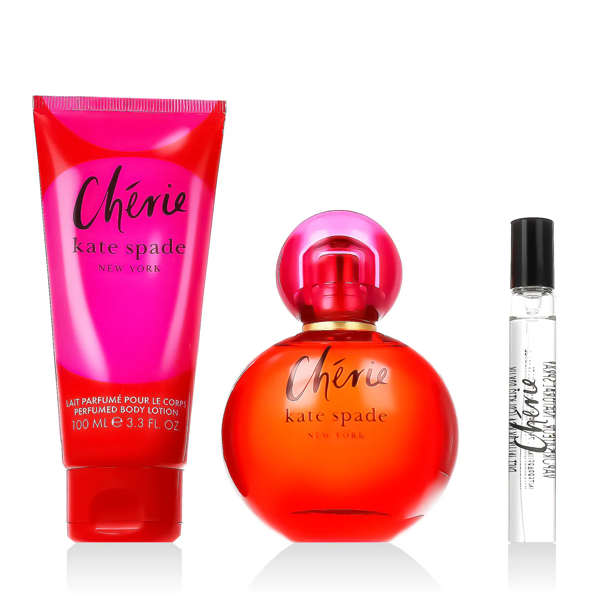 Kate Spade Chérie zestaw Woda perfumowana 100 ml + Woda perfumowana miniatura 7,5 ml + Ml