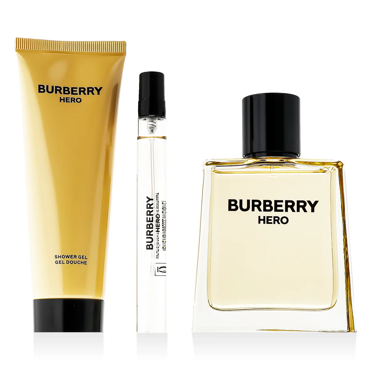 Burberry Hero zestaw dla mężczyzn Woda toaletowa 100 ml + Woda toaletowa 10 ml + Żel pod prysznic 75
