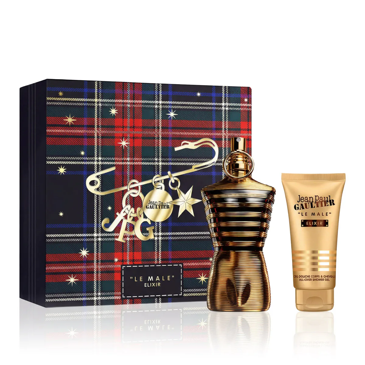 Jean Paul Gaultier Le Male Elixir zestaw dla mężczyzn Perfumy 125 ml + Żel pod prysznic 75 ml