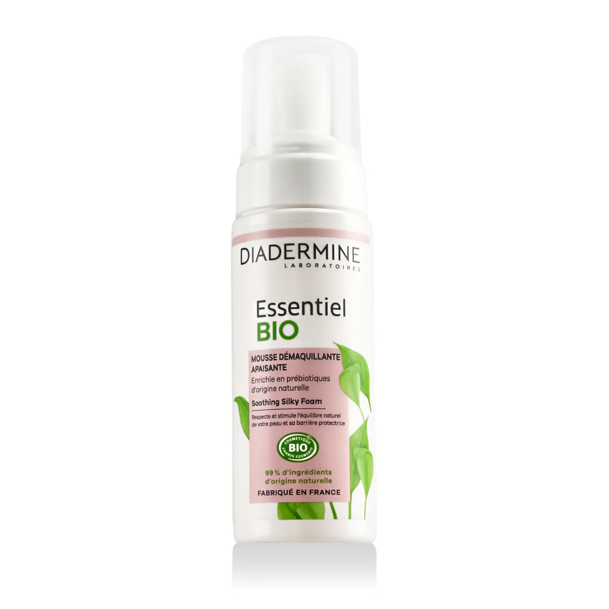 Diadermine Laboratoires Essentiel BIO Soothing Silky Foam 150 ml