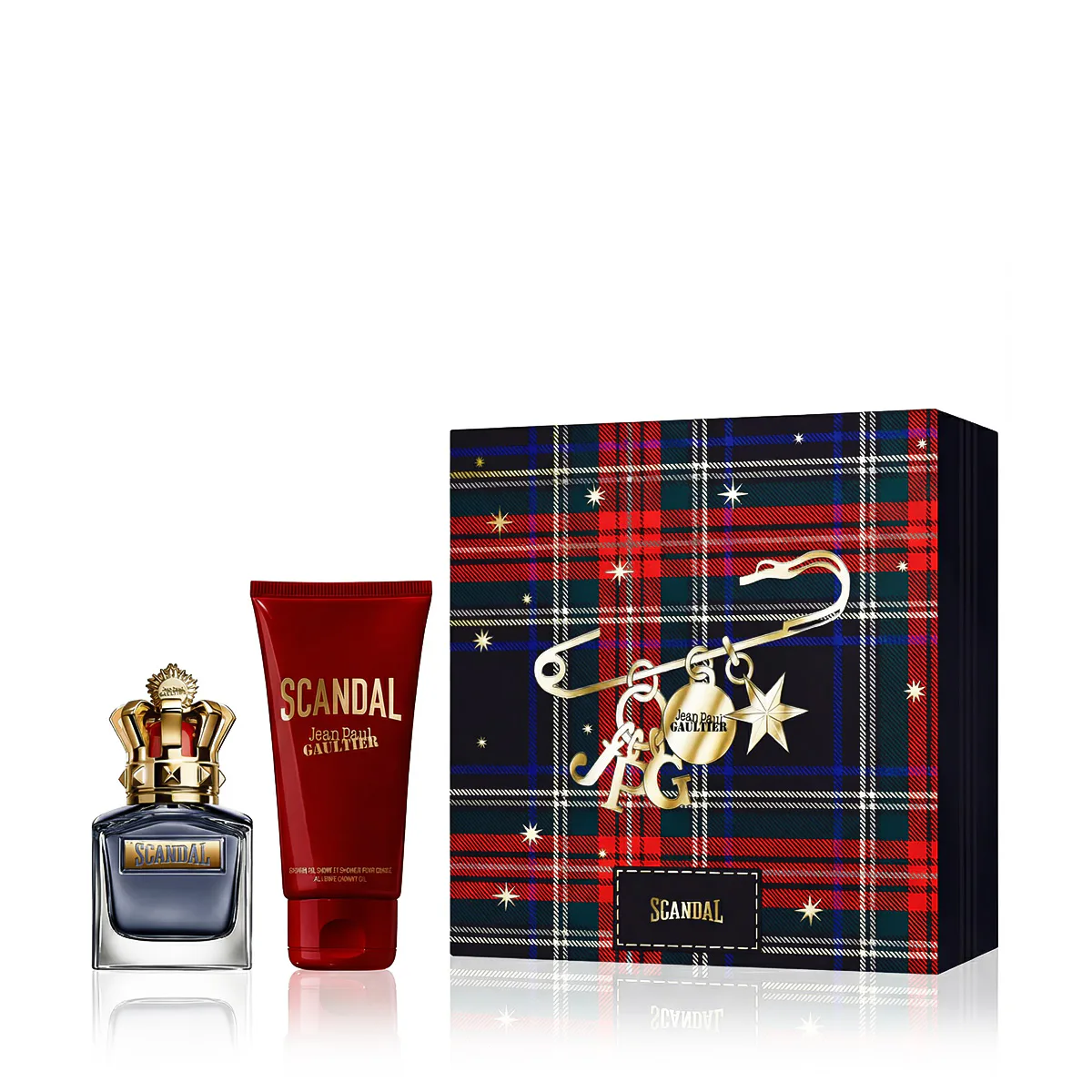 Jean Paul Gaultier Scandal Pour Homme EDT 100 ml + SG 75 ml M opcja Świąteczne opakowanie