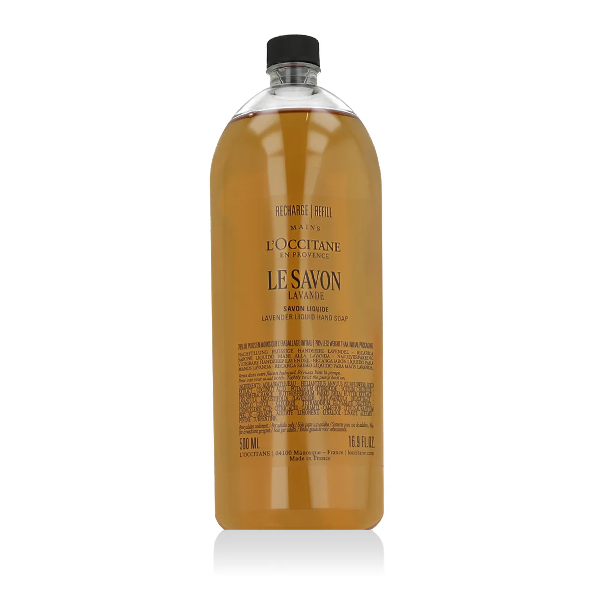 L'Occitane Le Savon Lavande Liquid Hand Soap Refill 500 ml