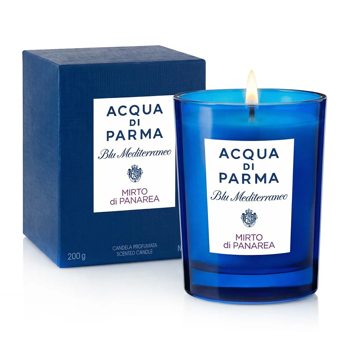 Acqua Di Parma Blu Mediterraneo Mirto di Panarea Świeczka zapachowa 200 g opcja Nowe opakowanie