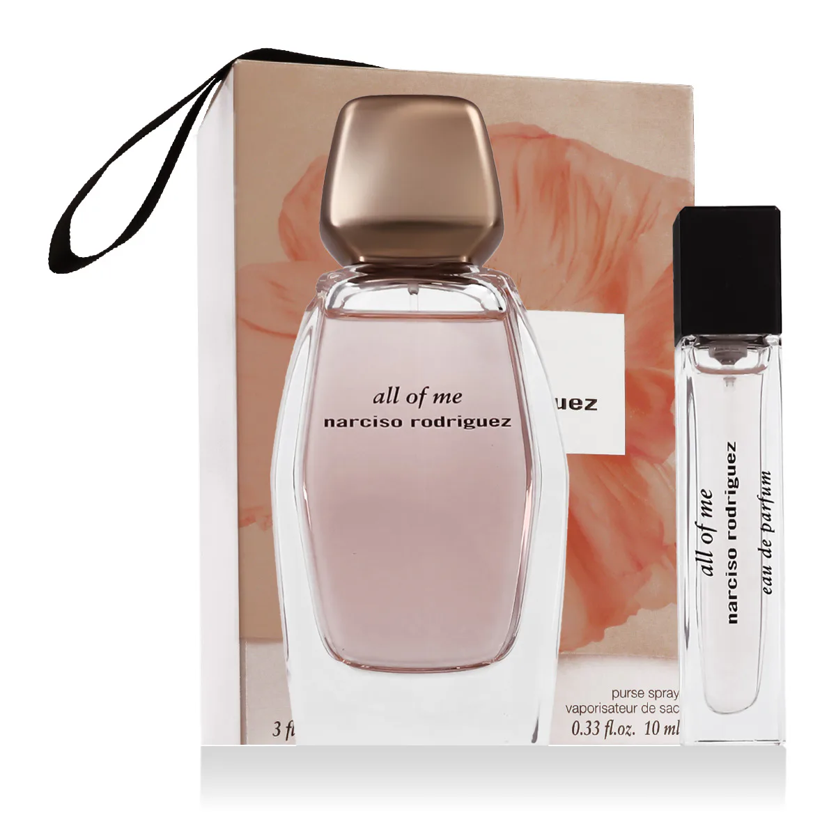 Narciso Rodriguez All Of Me zestaw Woda perfumowana 90 ml + Woda perfumowana miniatura 10 opcja Nowe opakowanie