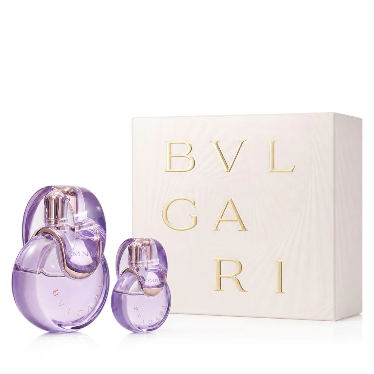 Bvlgari Omnia Amethyste zestaw Woda toaletowa 100 ml + Woda toaletowa 15 ml opcja Pearl Edition Cover