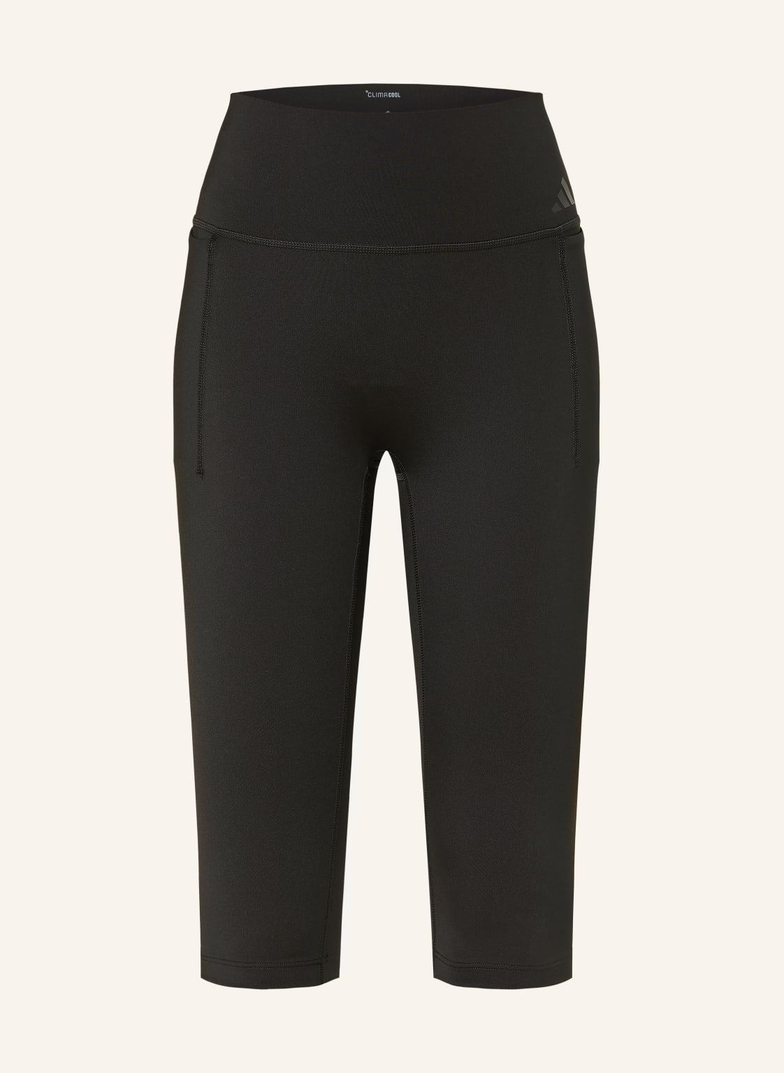 Adidas Legginsy Optime Workout Contour Capri schwarz