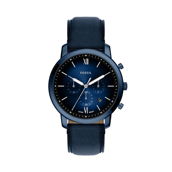 Zegarek Fossil Neutra FS6168 Granatowy