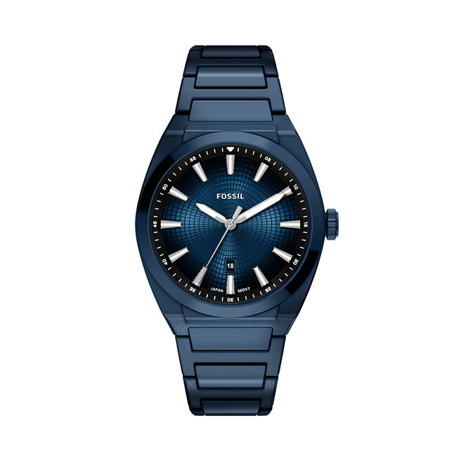 Zegarek Fossil Everett FS6169 Granatowy