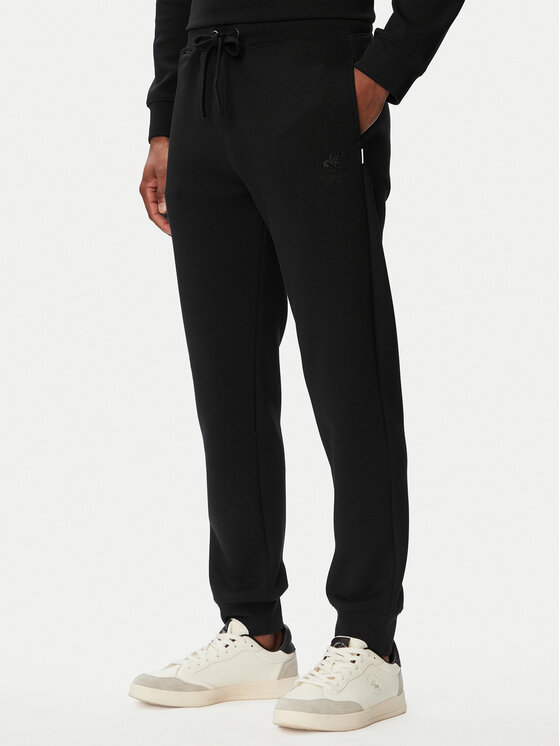 Beverly Hills Polo Club Spodnie dresowe M6340B Czarny Regular Fit