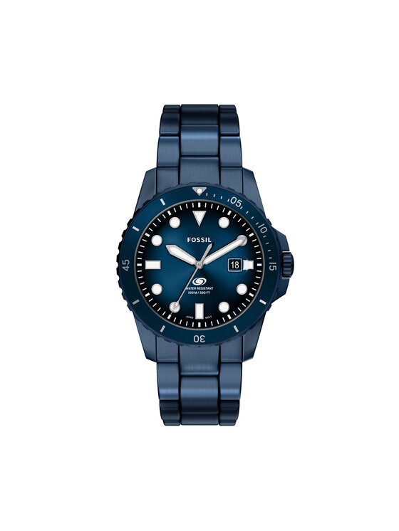 Fossil Zegarek Blue FS6166 Granatowy