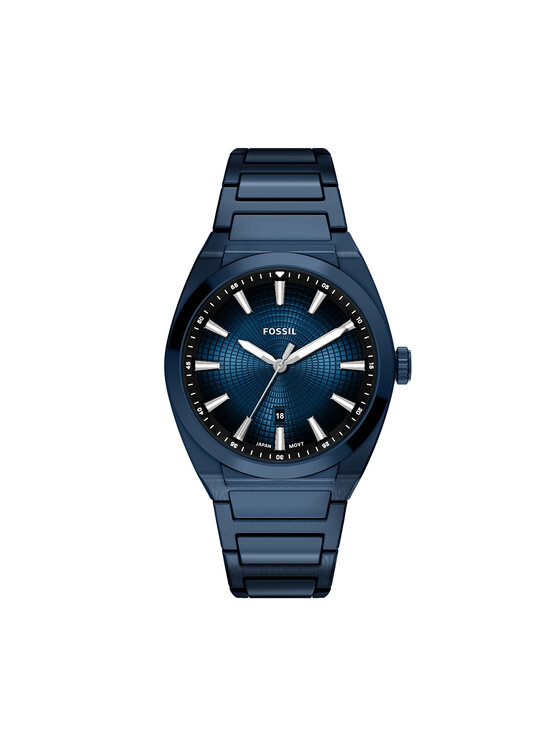 Fossil Zegarek Everett FS6169 Granatowy