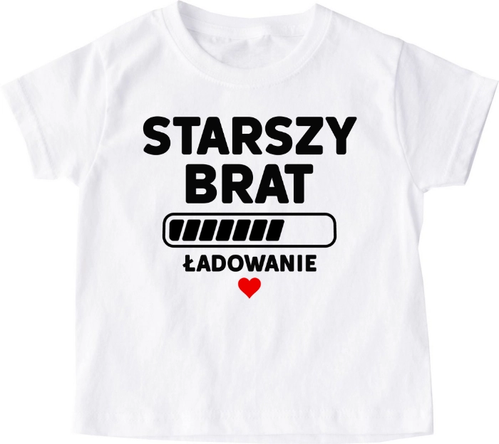 Koszulka dziecięca ''STARSZY BRAT - ŁADOWANIE''