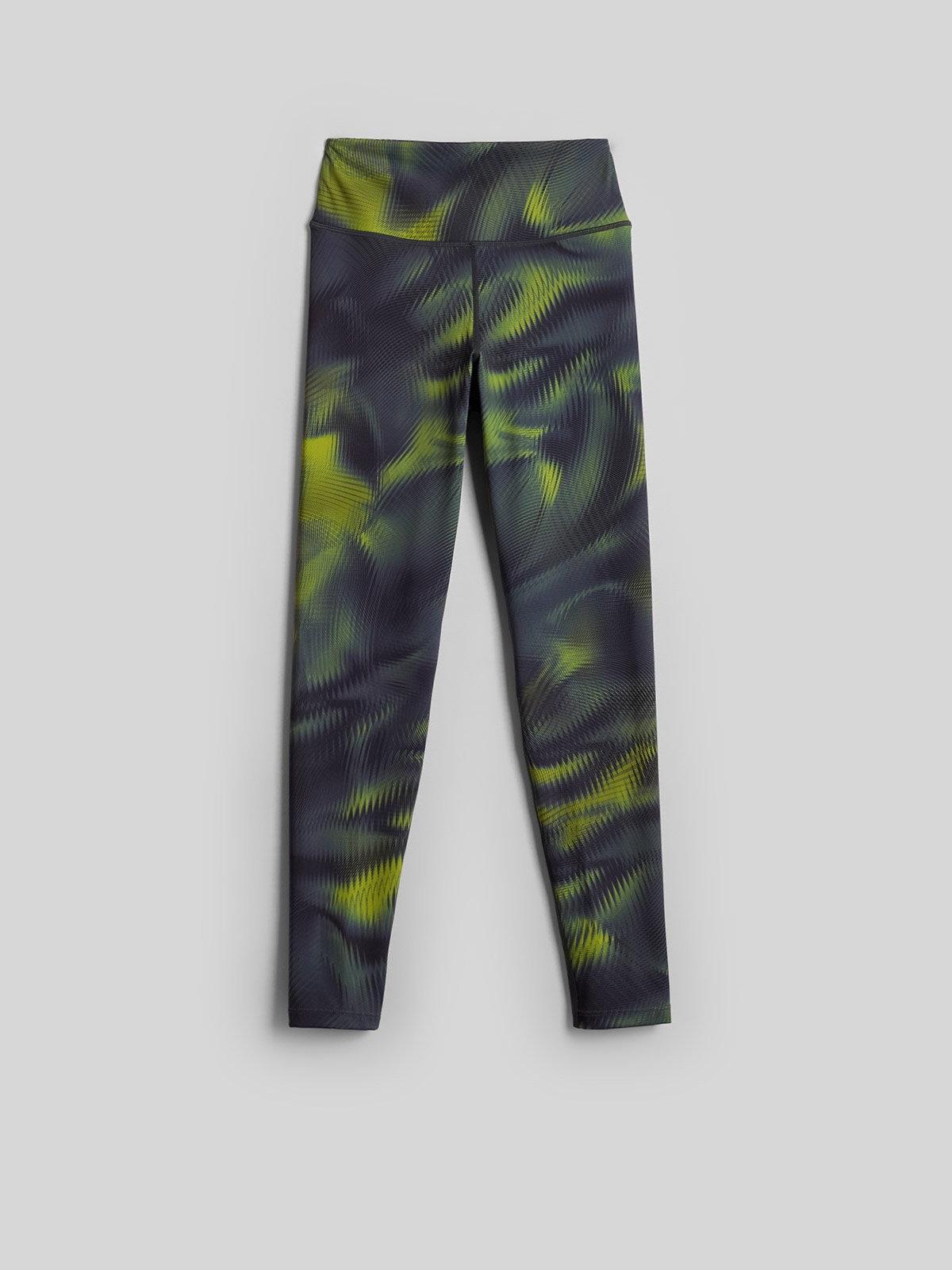 4F Legginsy treningowe szybkoschnące damskie - multikolor XS