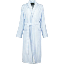 Cawo Szlafrok damski Collar Light Blue
