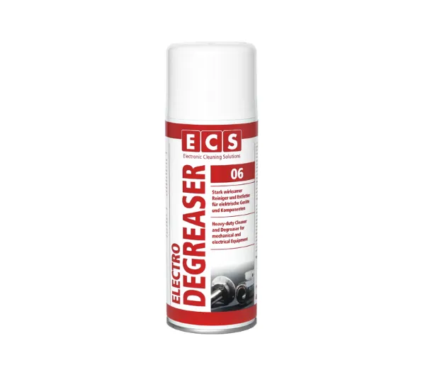 ECS AG ELECTRO DEGREASER 400ml Do usuwania tłuszczu, wosku lub smarów 706 400 000