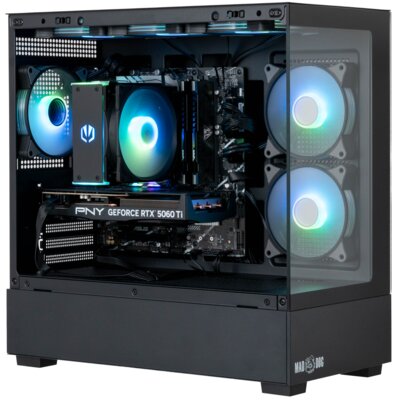 Komputer MAD DOG MD-I05WR16WH i5-14400F 16GB RAM 1TB SSD GeForce RTX5060Ti DLSS 4 Wi-Fi Windows 11 Home