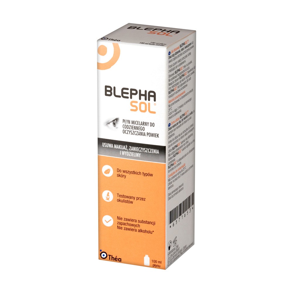 Laboratoires Thea Producent niezdefiniowany blephasol płyn micelarny do pielęgnacji powiek 100 ml