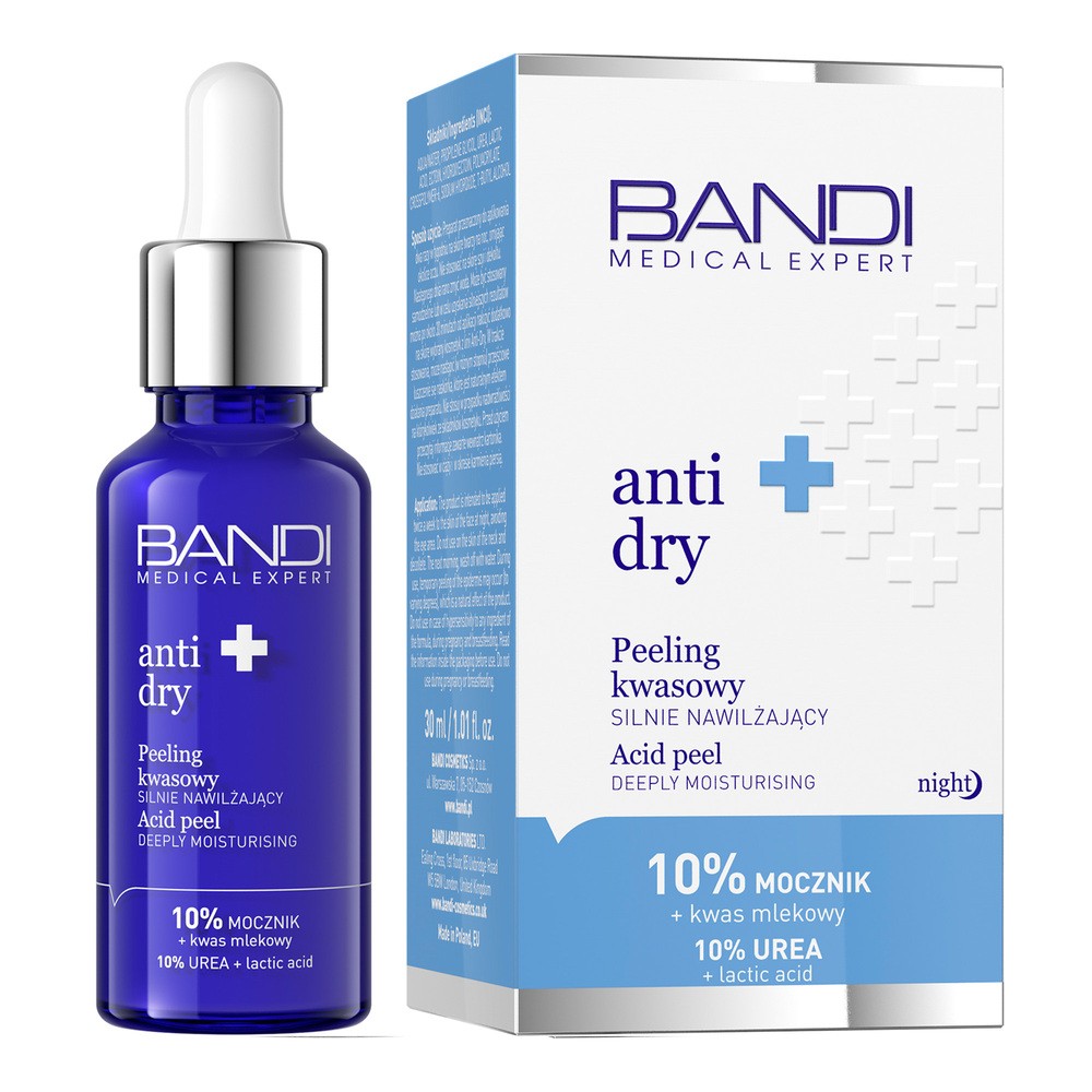 Bandi Anti Dry Peeling Kwasowy Nawilżający 30ml 7482