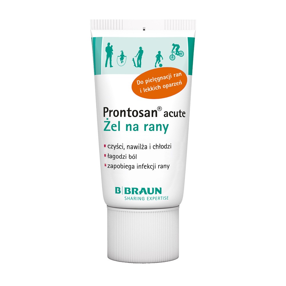 BRAUN & Prontosan acute Żel na rany 0,1 % 30 g Długi termin ważności! 9075699
