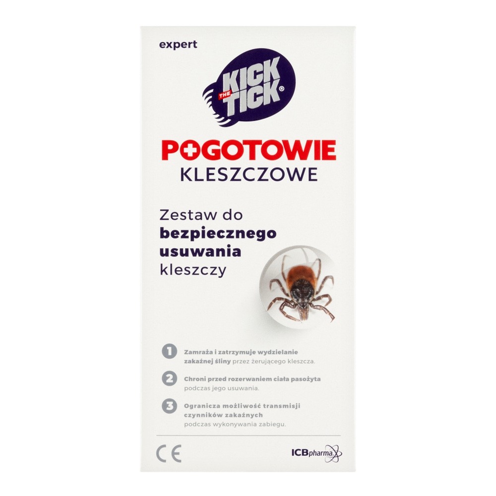 ICB PHARMA Zestaw do bezpiecznego usuwania kleszczy KICK THE TICK EXPERT KTTZEST (9082822)