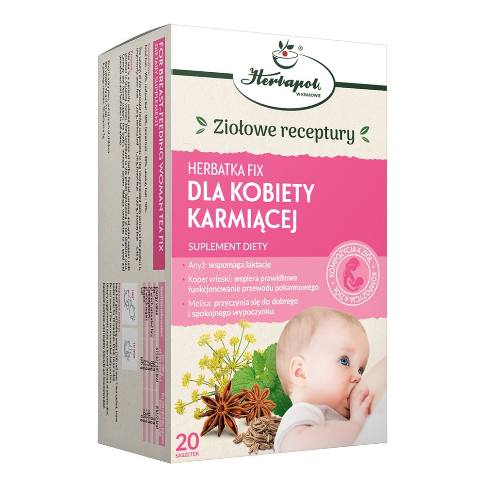 Herbapol KRAKÓW Herbatka dla kobiety karmiącej 2 g x 20 sasz