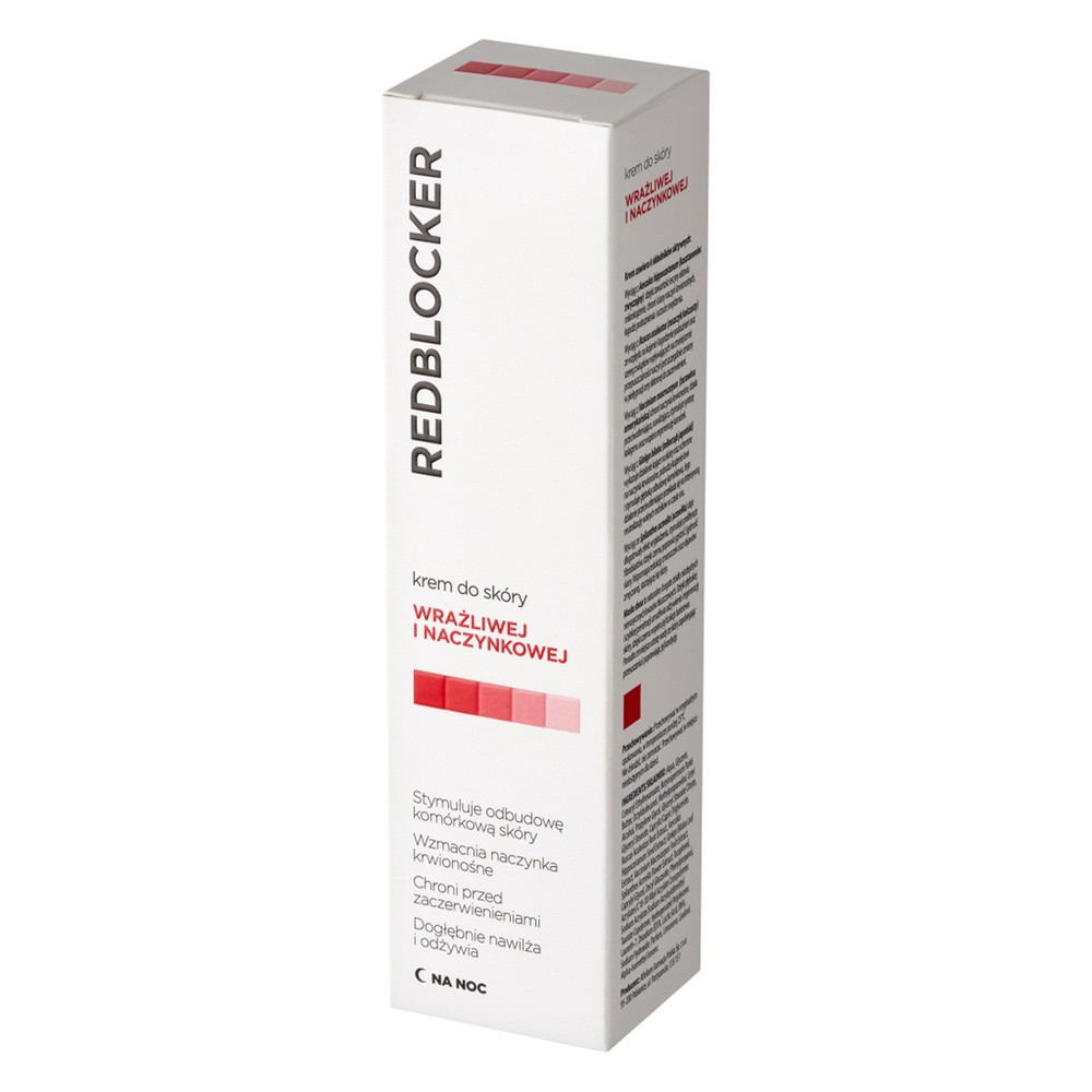 Redblocker Krem do skóry naczynkowej na noc 50ml