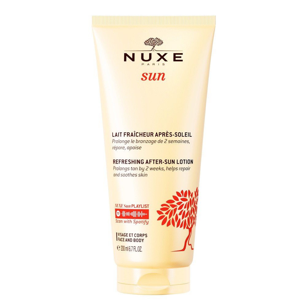 Nuxe SUN Orzeźwiający balsam po opalaniu do pielęgnacji twarzy i ciała 200ml