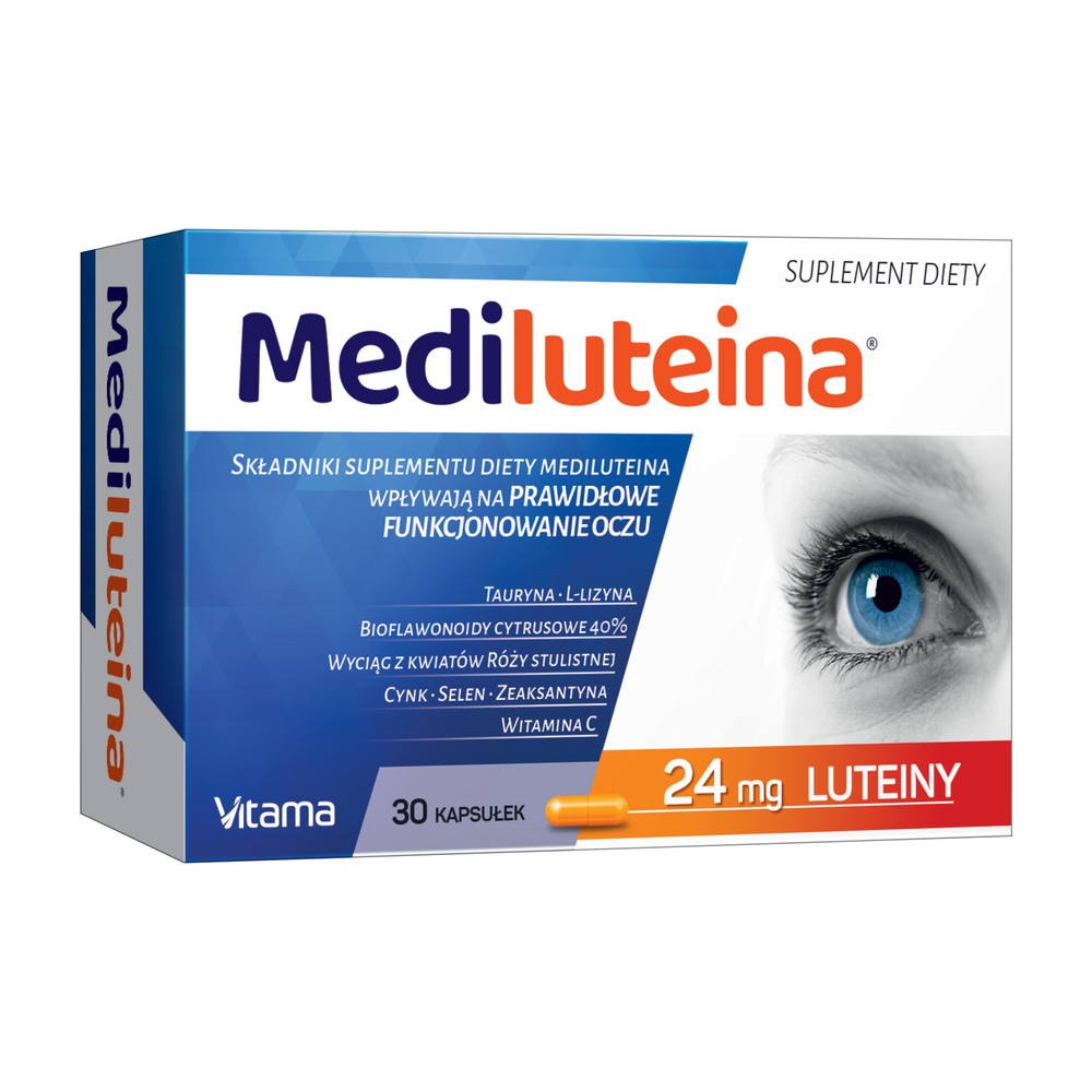 VITAMA MEDILUTEINA 30 kapsułek 3185041