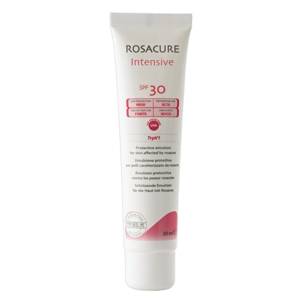 Synchroline ROSACURE INTENSIVE - Emulsja na dzień z filtrem ochonnym SPF30 30ml