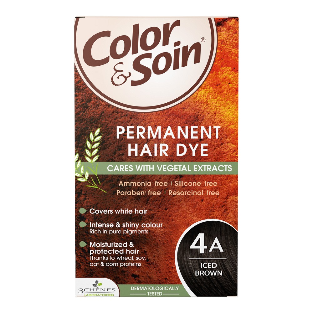 COLOR & SOIN farba do włosów kolor 4A Brąz zimny) 135 ml 7058720