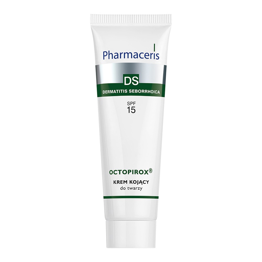 Pharmaceris KOJĄCY KREM SPF 15 do twarzy DLA SKÓRY ŁOJOTOKOWEJ ZACZERWIENIONEJ SKŁONNEJ DO ŁUSZCZENIA OCTOPIROX