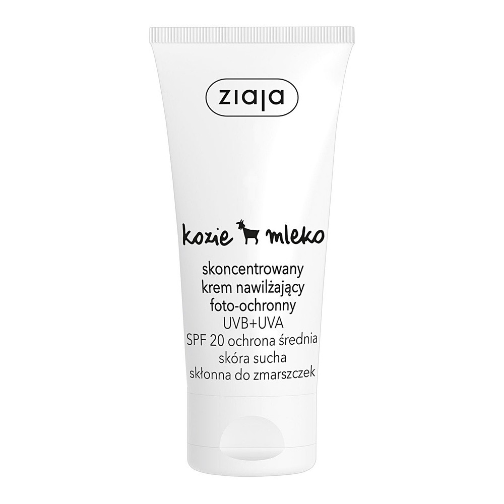 Ziaja Kozie mleko Skoncentrowany krem nawilżający foto-ochronny 50ml