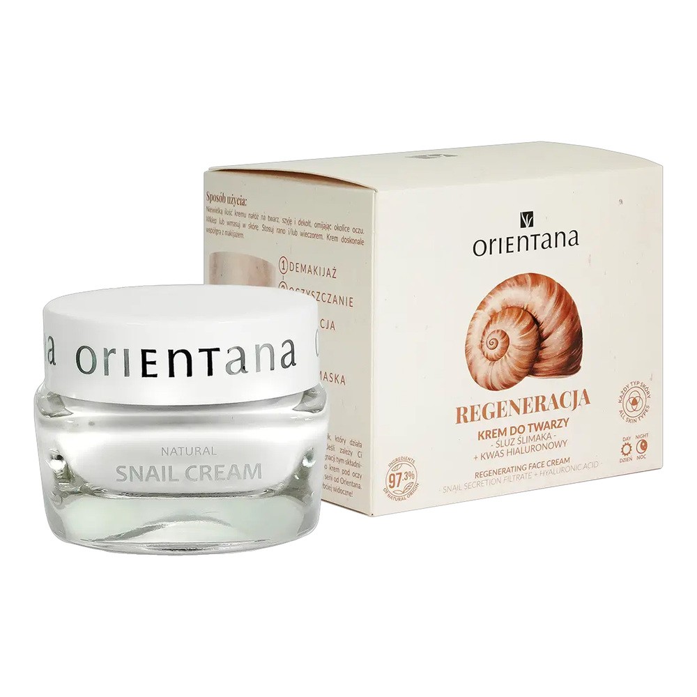 Orientana Naturalny krem ze śluzem ślimaka 50ml