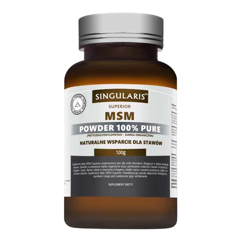 SINGULARIS-HERBS Singularis Superior MSM Powder 100% Pure 100g  3280261