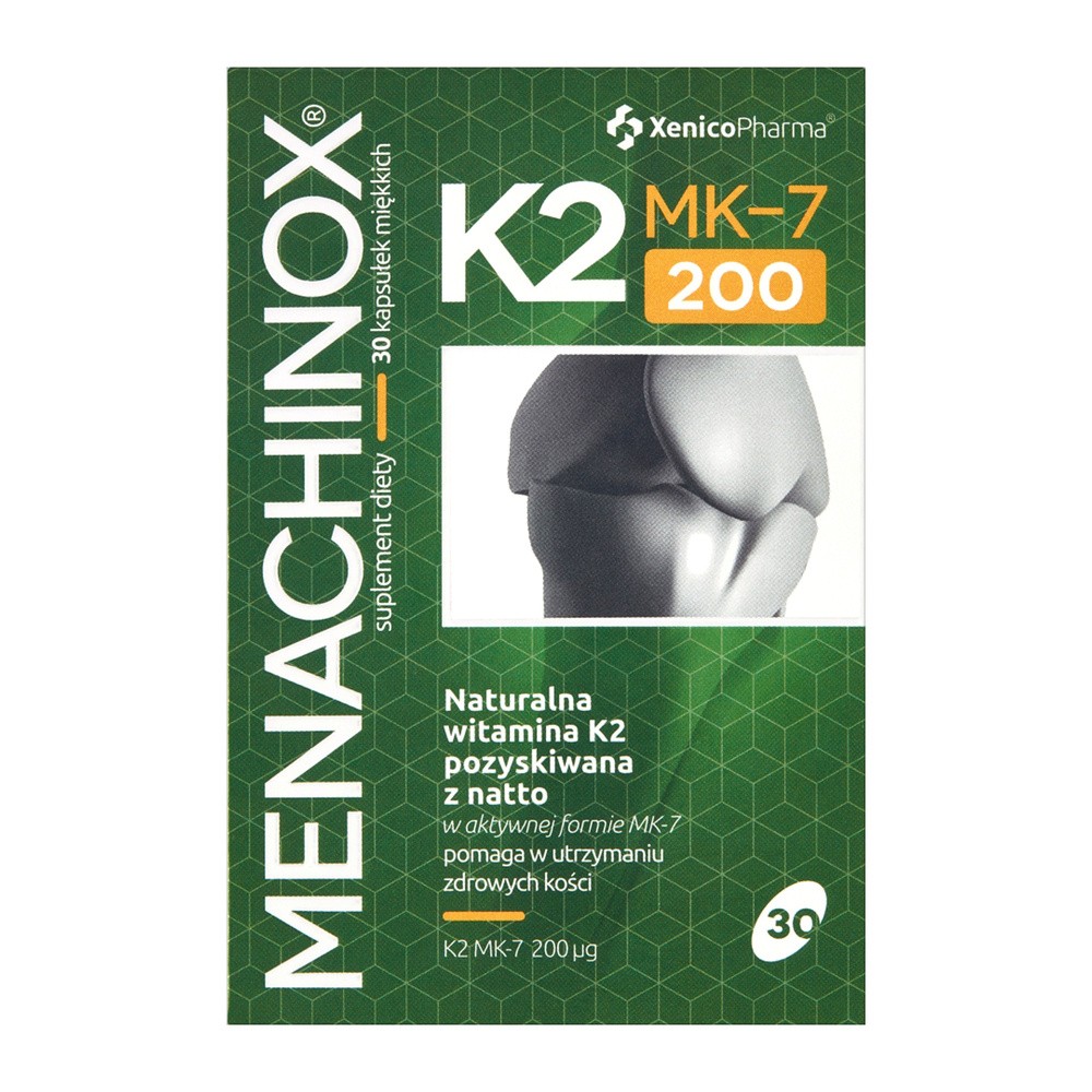 XENICO Menachinox K2 Mk-7 200 Mcg 30 Kaps.