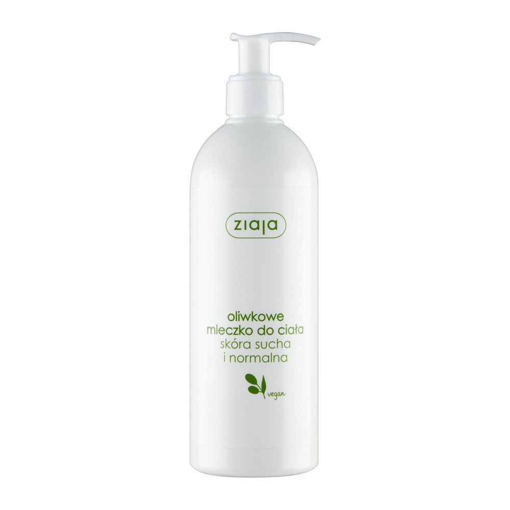 Ziaja Naturalne oliwkowe mleczko do ciała Nawilżająco Wygładzająca Zmiękczająca Do cery suchej i normalnej 400ml