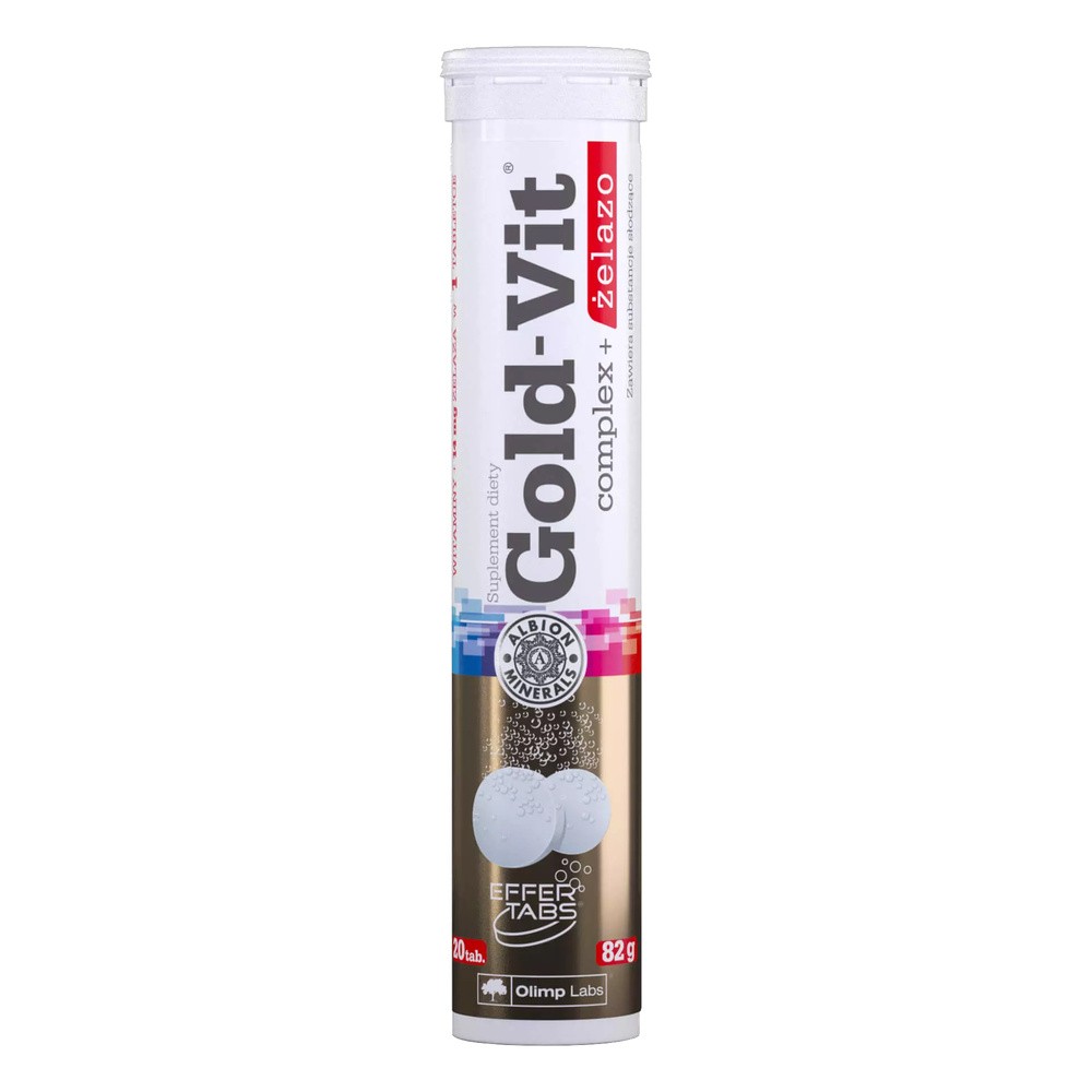 Olimp Gold-Vit + żelazo - 20tab Orange