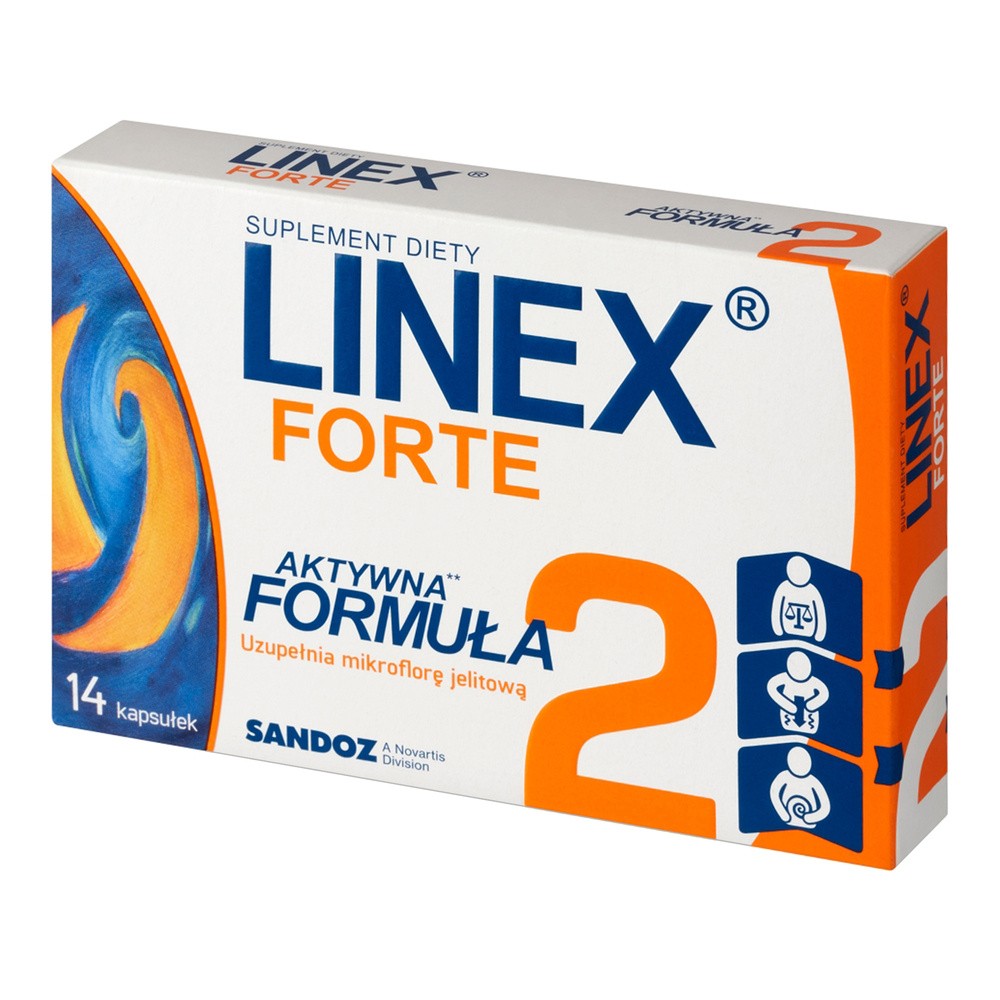 SANDOZ LINEX FORTE 14 kaps.