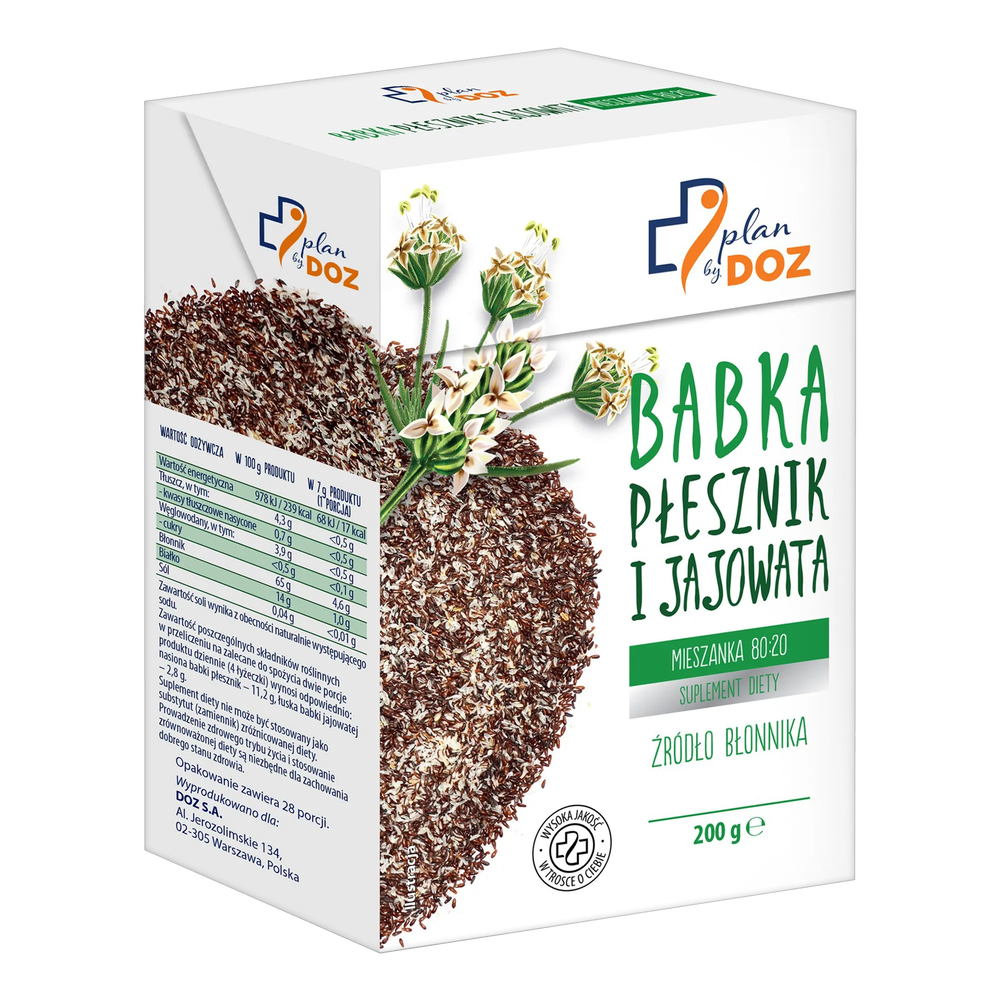 Plan By DOZ, Babka Płesznik i Jajowata, 200 g