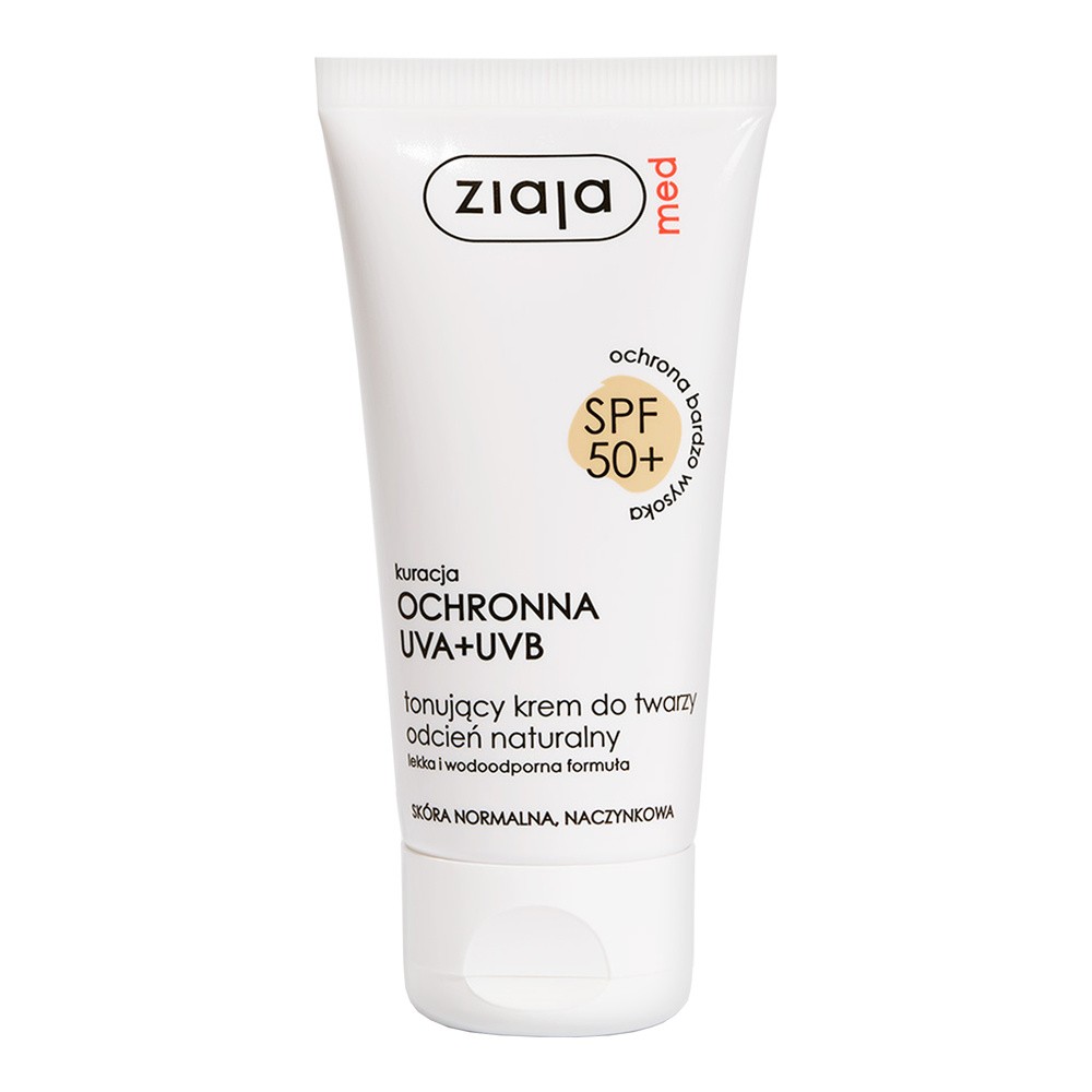 Ziaja Med SPF50+ krem tonujący naturalny 50ml