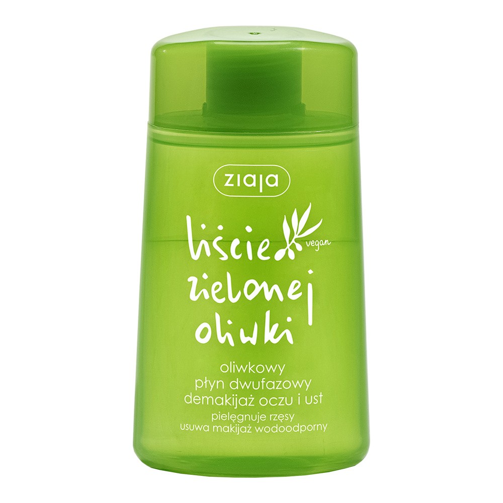 Ziaja Liście zielonej oliwki oliwkowy płyn dwufazowy demakijaż oczu i ust 120ml