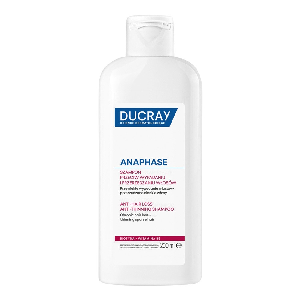 Pierre Fabre DERMO-COSMETIQUE POLSKA SP. Z O.O. Ducray Anaphase+ szampon stymulujcy wzrost włosów o kremowej konsystencji 200 ml 7066627